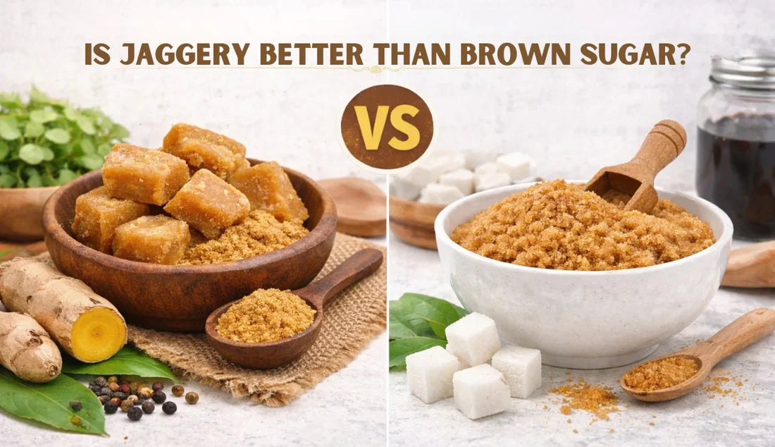 jaggery vs brown sugar